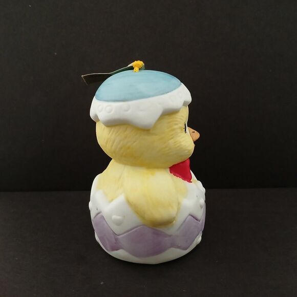 Jasco Lil Ceramic Wind Chimers Chick Bell Ornament Easter Holiday Decoration - Picture 7 of 12